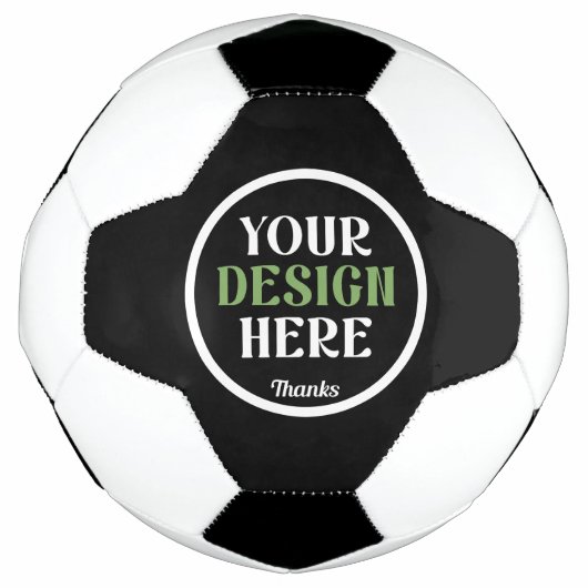 kundenspezifisch, einzigartig, elegant & minimalis fußball (Vorderseite)