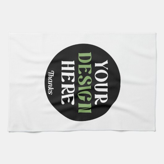 kundenspezifisch, einzigartig, elegant & minimalis geschirrtuch (Horizontal)