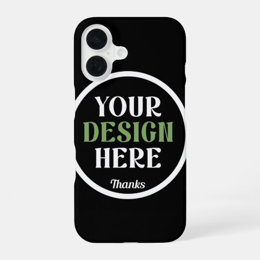 kundenspezifisch, einzigartig, elegant & minimalis iPhone 16 hülle (Rückseite)