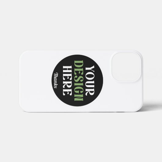 kundenspezifisch, einzigartig, elegant & minimalis iPhone hülle (Rückseite (Horizontal))