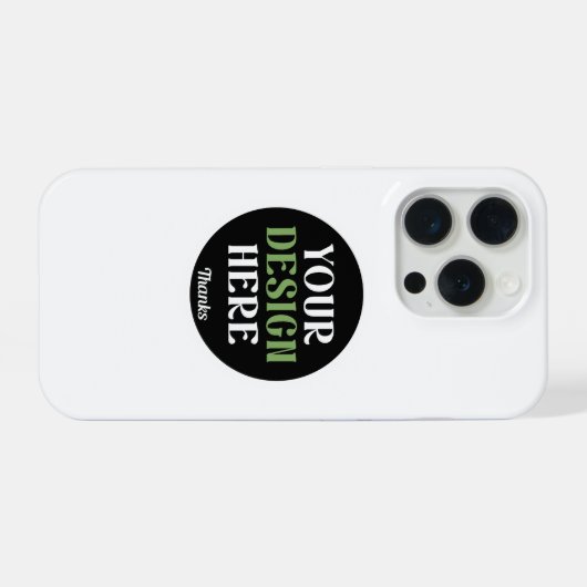 kundenspezifisch, einzigartig, elegant & minimalis iPhone hülle (Rückseite (Horizontal))