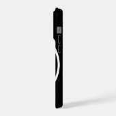 kundenspezifisch, einzigartig, elegant & minimalis iPhone hülle (Linke Seite)