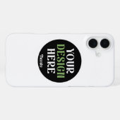 kundenspezifisch, einzigartig, elegant & minimalis iPhone hülle (Rückseite (Horizontal))