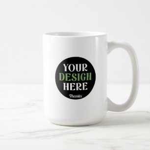 kundenspezifisch, einzigartig, elegant & minimalis kaffeetasse