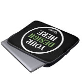 kundenspezifisch, einzigartig, elegant & minimalis laptopschutzhülle (Vorne Knopf)