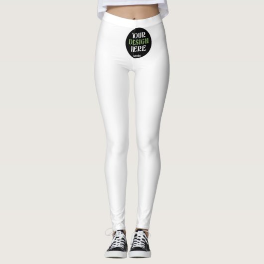 kundenspezifisch, einzigartig, elegant & minimalis leggings (Vorderseite)