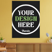 kundenspezifisch, einzigartig, elegant & minimalis leinwanddruck (Insitu (Wohnzimmer))