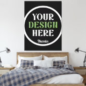 kundenspezifisch, einzigartig, elegant & minimalis leinwanddruck (Insitu (Schlafzimmer))