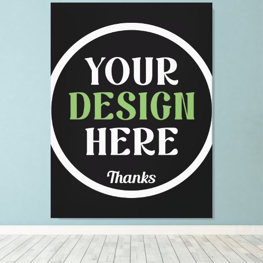 kundenspezifisch, einzigartig, elegant & minimalis leinwanddruck (Insitu (Holzboden))