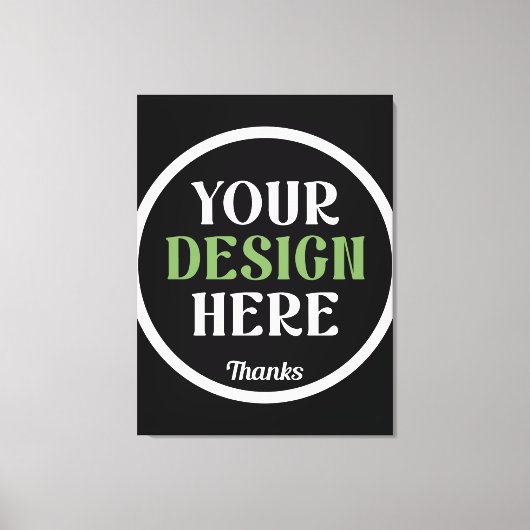 kundenspezifisch, einzigartig, elegant & minimalis leinwanddruck (Vorderseite)