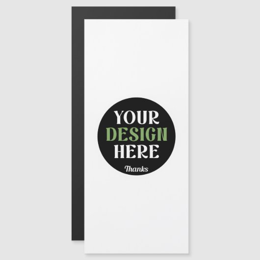 kundenspezifisch, einzigartig, elegant & minimalis magneteinladung (Vorne/Hinten)