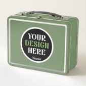 kundenspezifisch, einzigartig, elegant & minimalis metall brotdose (Vorderseite)