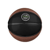 kundenspezifisch, einzigartig, elegant & minimalis mini basketball (Vorderseite)