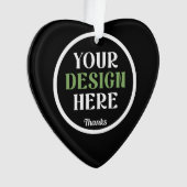 kundenspezifisch, einzigartig, elegant & minimalis ornament (Vorderseite)