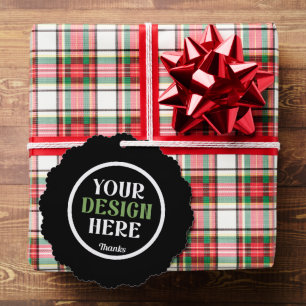 kundenspezifisch, einzigartig, elegant & minimalis ornament karte