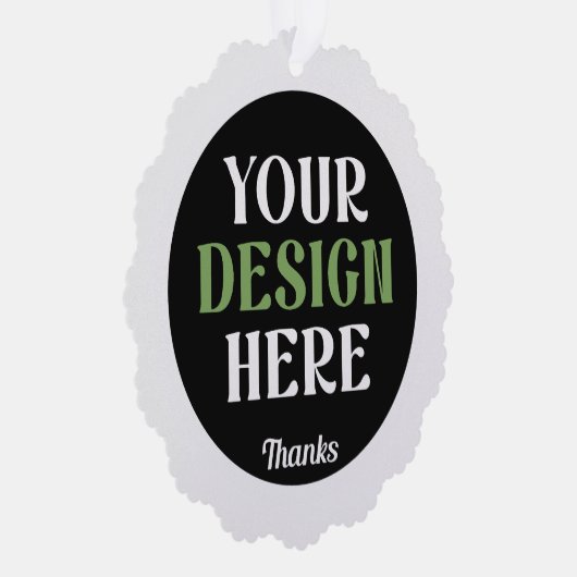 kundenspezifisch, einzigartig, elegant & minimalis ornament karte (Rechts)