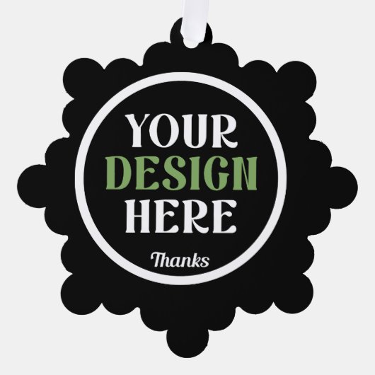 kundenspezifisch, einzigartig, elegant & minimalis ornament karte (Vorderseite)