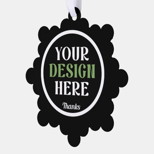 kundenspezifisch, einzigartig, elegant & minimalis ornament karte (Linke Ecke)