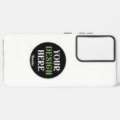 kundenspezifisch, einzigartig, elegant & minimalis samsung galaxy hülle (Rückseite (Horizontal))