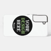 kundenspezifisch, einzigartig, elegant & minimalis samsung galaxy hülle (Rückseite (Horizontal))