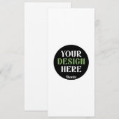 kundenspezifisch, einzigartig, elegant & minimalis save the date (Vorne/Hinten)