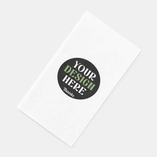 kundenspezifisch, einzigartig, elegant & minimalis serviette (Ecke)