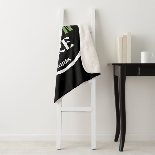 kundenspezifisch, einzigartig, elegant & minimalis sherpadecke (Beispiel)