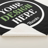 kundenspezifisch, einzigartig, elegant & minimalis sherpadecke (3/4)