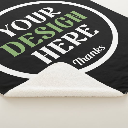 kundenspezifisch, einzigartig, elegant & minimalis sherpadecke (3/4)