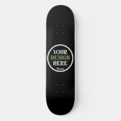 kundenspezifisch, einzigartig, elegant & minimalis skateboard (Vorderseite)