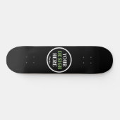 kundenspezifisch, einzigartig, elegant & minimalis skateboard (Horizontal)