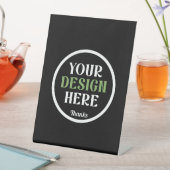 kundenspezifisch, einzigartig, elegant & minimalis sockelschild (In Situ)