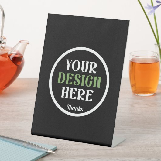 kundenspezifisch, einzigartig, elegant & minimalis sockelschild (In Situ)