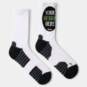 kundenspezifisch, einzigartig, elegant & minimalis socken (Rechts)