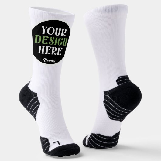 kundenspezifisch, einzigartig, elegant & minimalis socken (Gewinkelt)