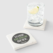 kundenspezifisch, einzigartig, elegant & minimalis steinuntersetzer (Seitenansicht)