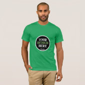kundenspezifisch, einzigartig, elegant & minimalis T-Shirt (Vorne ganz)