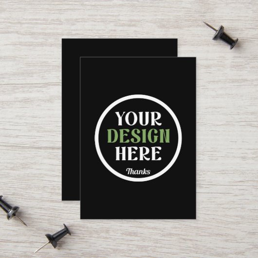 kundenspezifisch, einzigartig, elegant & minimalis telefonnummerkarte (Vorderseite/Rückseite Beispiel)