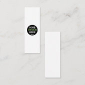 kundenspezifisch, einzigartig, elegant & minimalis telefonnummerkarte (Vorne/Hinten)