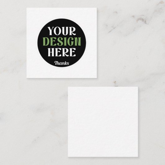 kundenspezifisch, einzigartig, elegant & minimalis telefonnummerkarte (Vorne/Hinten)