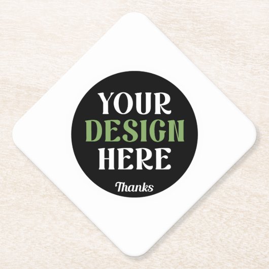 kundenspezifisch, einzigartig, elegant & minimalis untersetzer (Vorderseite)