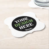 kundenspezifisch, einzigartig, elegant & minimalis untersetzer (angewinkelt)