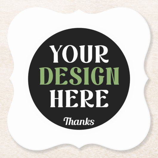 kundenspezifisch, einzigartig, elegant & minimalis untersetzer (Vorderseite)