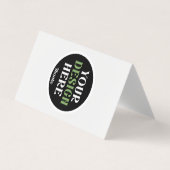 kundenspezifisch, einzigartig, elegant & minimalis visitenkarten (Vorderseite)