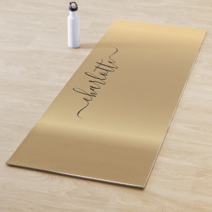 Kundenspezifisch, Gold (Imitat) Yogamatte