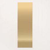 Kundenspezifisch, Gold (Imitat) Yogamatte (Rückseite)