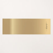 Kundenspezifisch, Gold (Imitat) Yogamatte (Vorderseite (Horizontal))