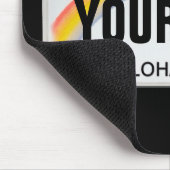 (kundenspezifisch) hawaiianische Lizenzplatte Mousepad (Ecke)