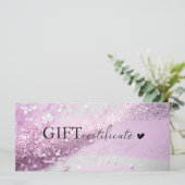 Kundenspezifisch, Logo, Glitzer, Unternehmen (Stehend Vorderseite)