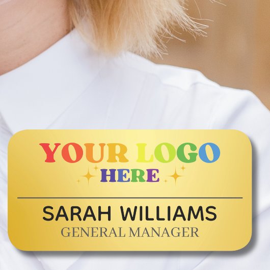 Kundenspezifisch Minimalistische Magnetfirma Mitar Namensschild